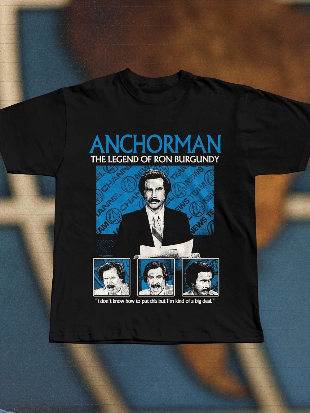 Anchorman Ron Burgundy 2004 Comedy Movie T-Shirt